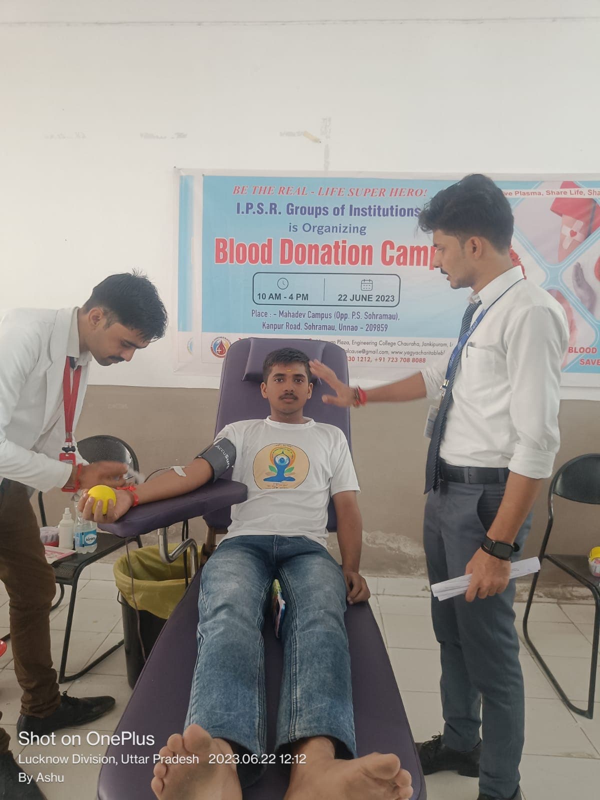 I.P.S.R. Group of Institutions Lucknow Blood Donation photo 3